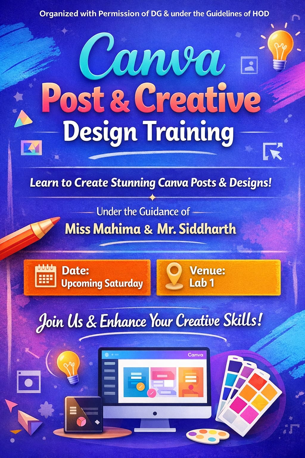 Canva Workshop for Faculty: Design, Create & Download with Ease