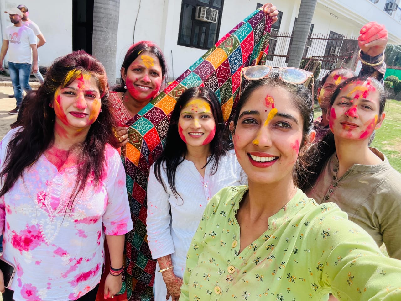 Holi celebration